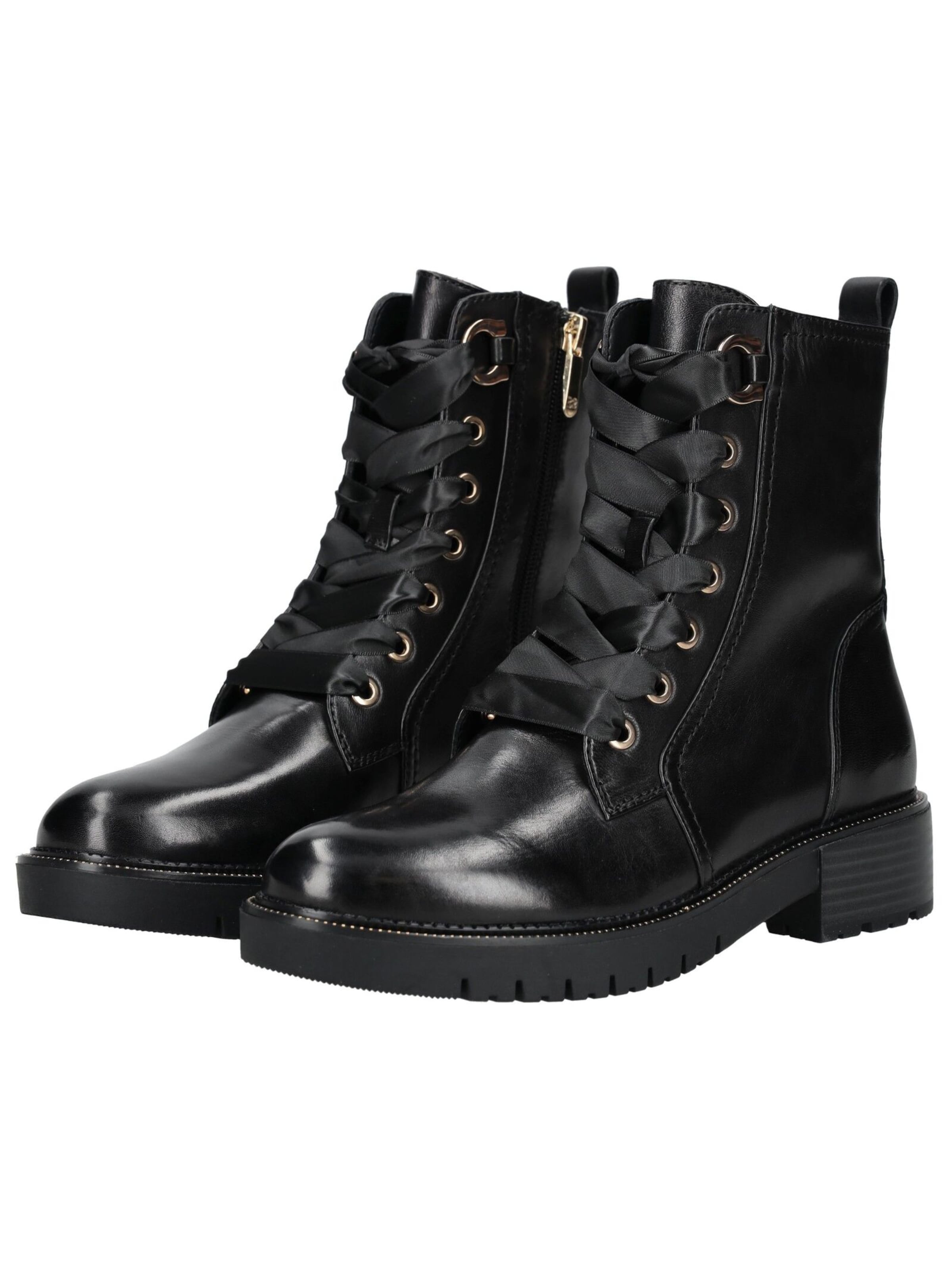 Regarde le Ciel Schnürstiefelette in Schwarz