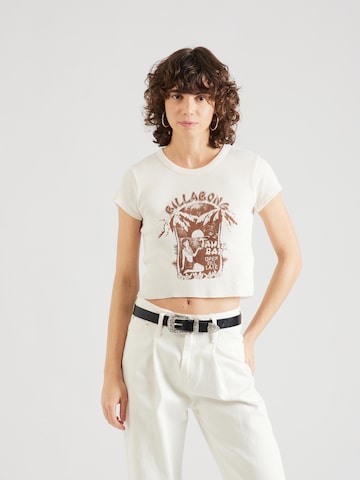 BILLABONG T-Shirt 'TAHITI BAR' in Beige: predná strana