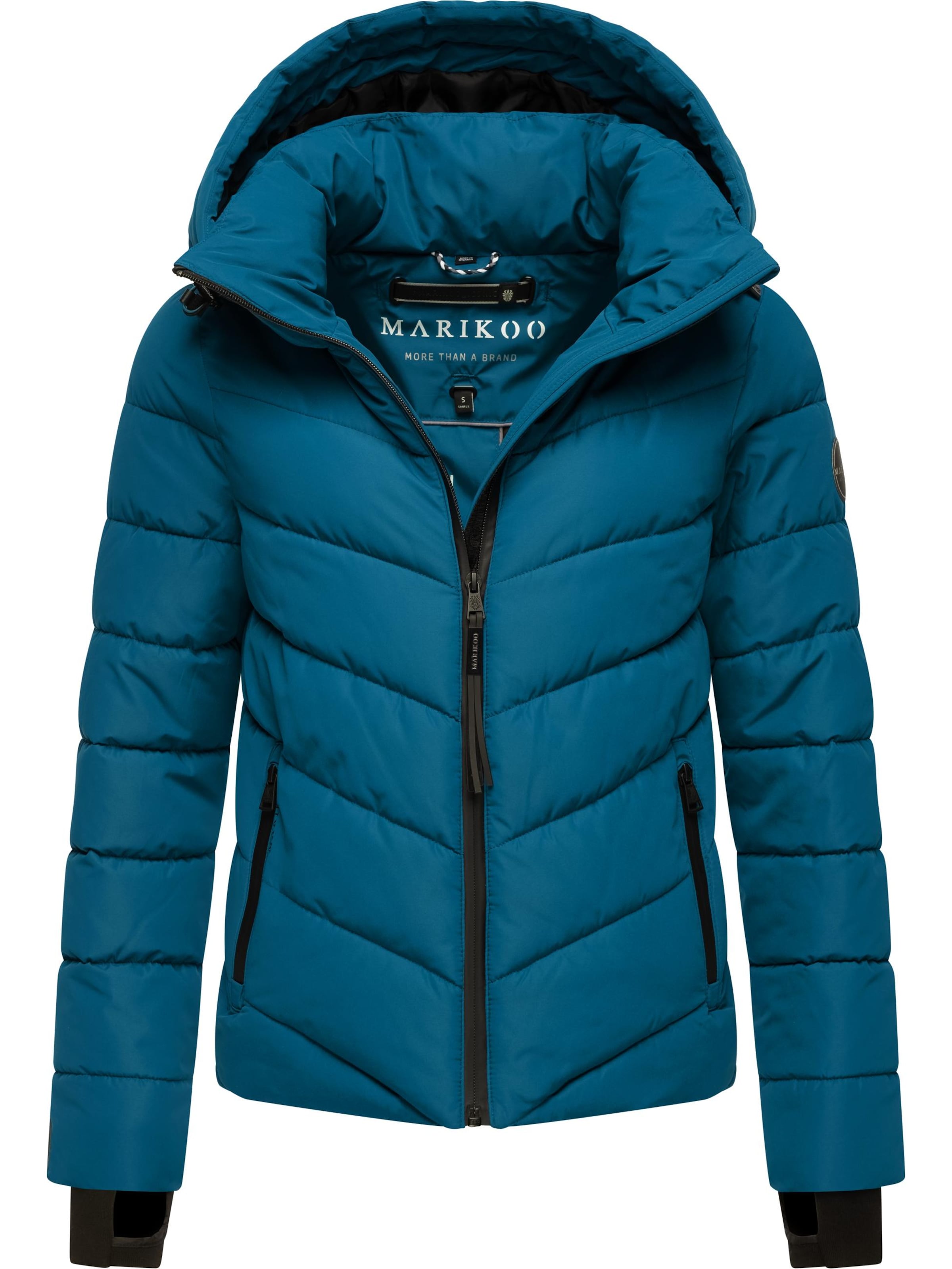 Veste d’hiver MARIKOO en bleu : devant