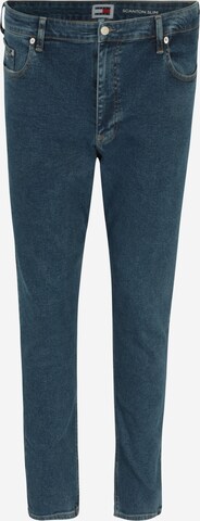 Tommy Jeans Plus Slimfit Jeans 'SCANTON PLUS' in Blauw: voorkant