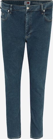 Coupe slim Jean 'Scanton' Tommy Jeans Plus en bleu : devant