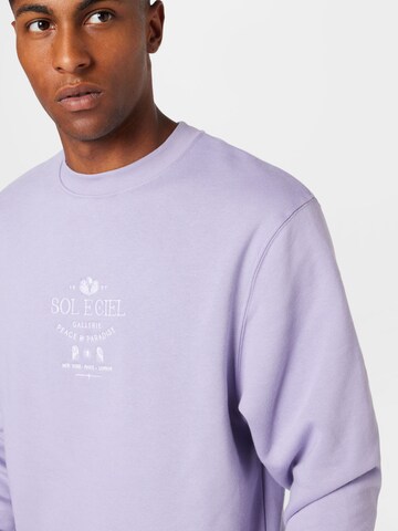 River Island Sweatshirt 'MYSTIC' in Purple