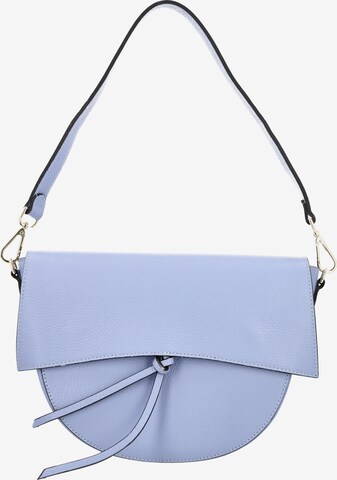 faina Crossbody Bag in Blue: front