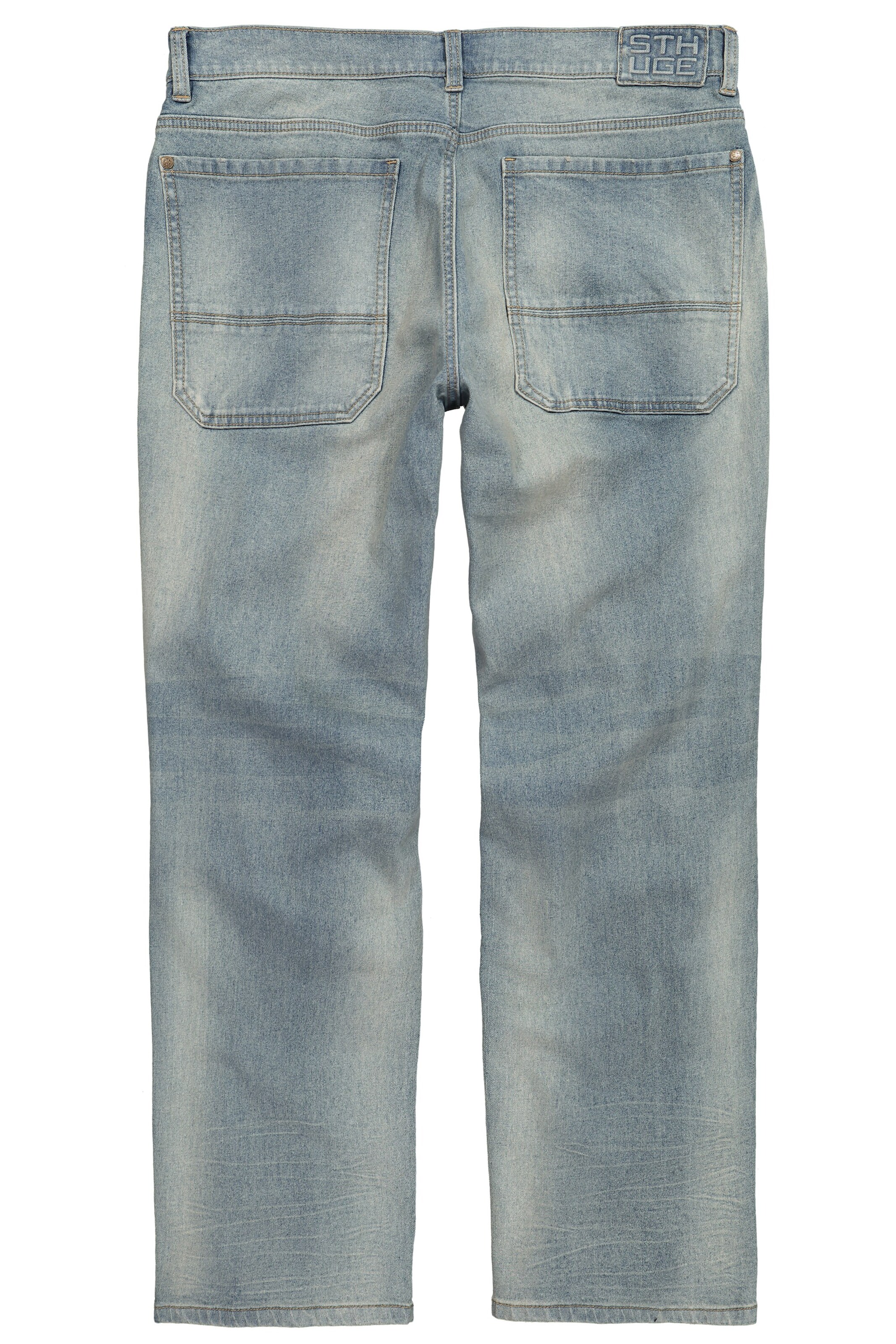 STHUGE Baggy Jeans in Blauw