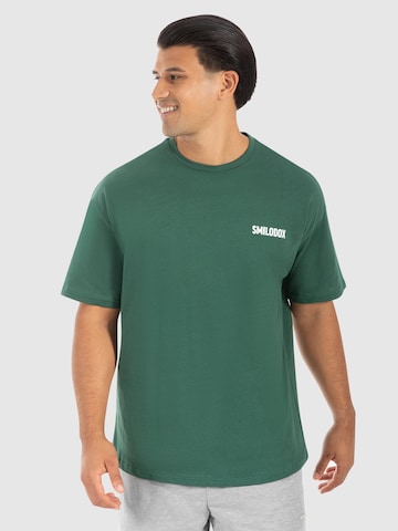 T-Shirt ' Cyris ' Smilodox en vert : devant