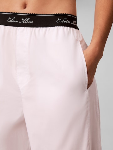 Calvin Klein Pajama Pants in White
