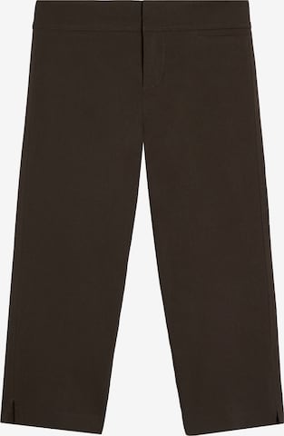 Bershka Slimfit Housut värissä ruskea: etupuoli