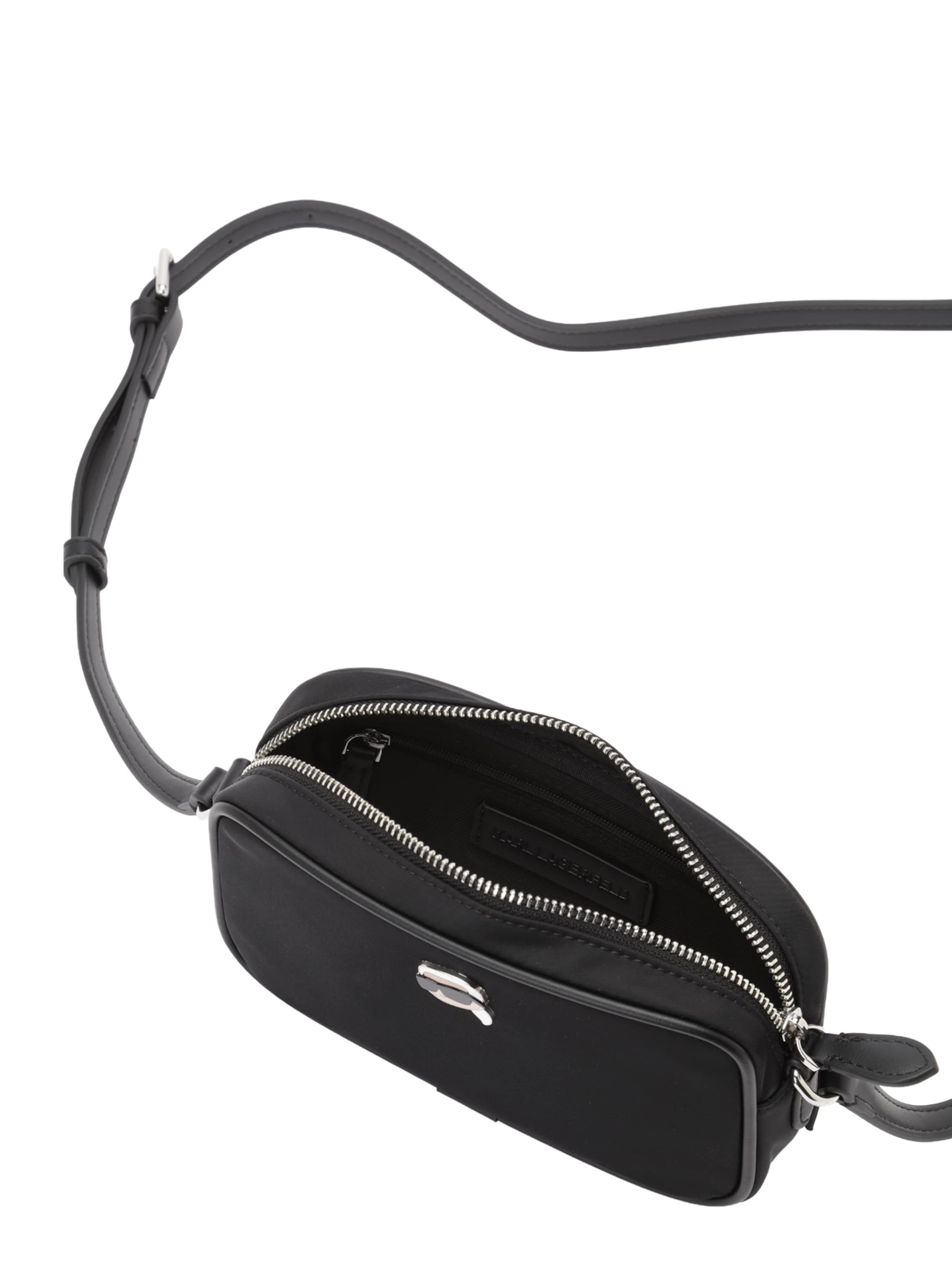 Karl Lagerfeld Taška cez rameno 'IKON' - Čierna