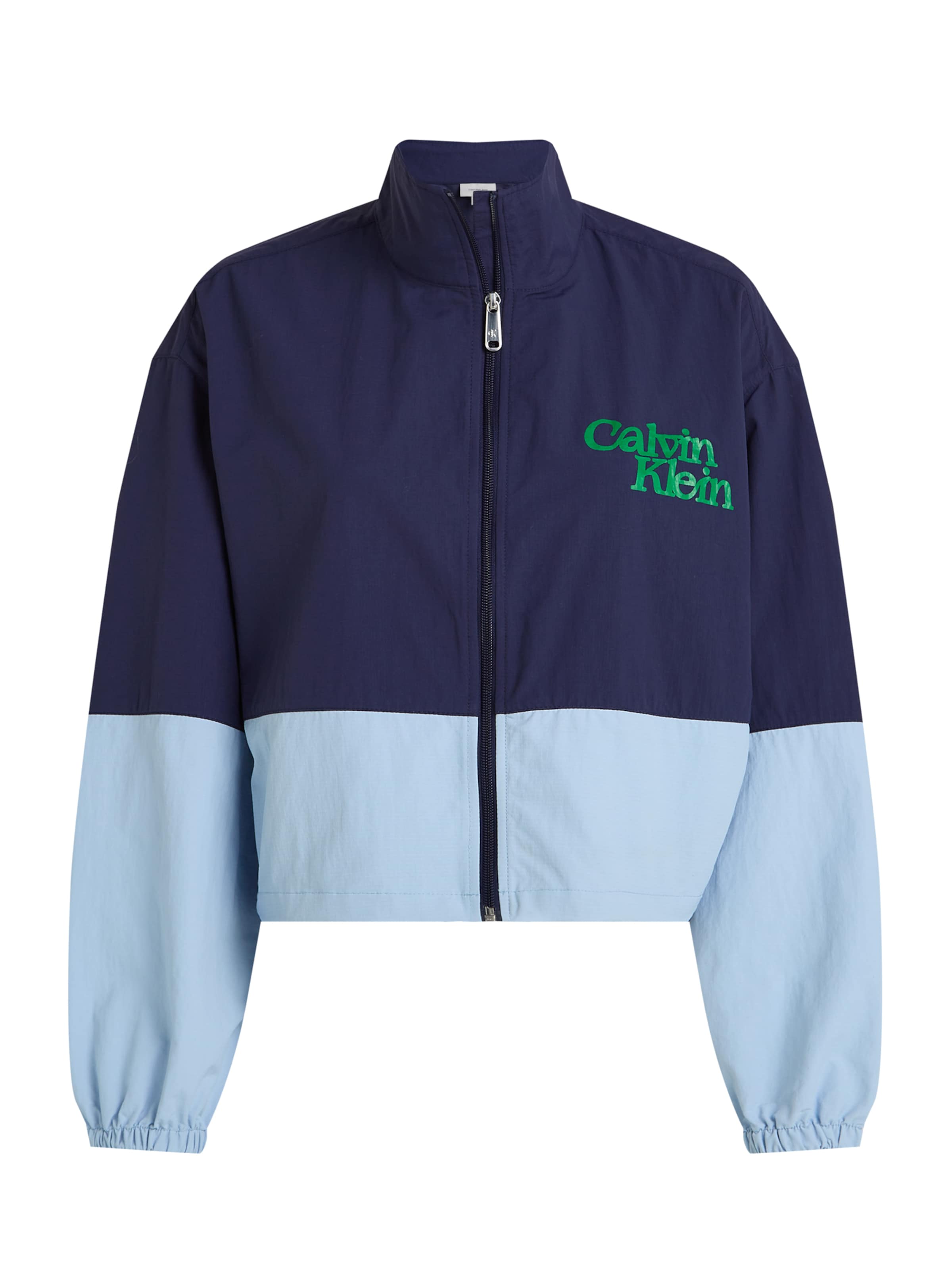 Veste mi-saison Calvin Klein Jeans en bleu : devant