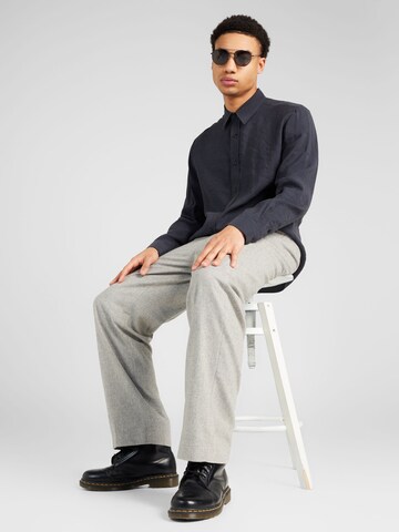 Regular fit Camicia di TOPMAN in nero