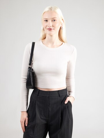 ABOUT YOU Shirt 'Loretta' in Bruin: voorkant