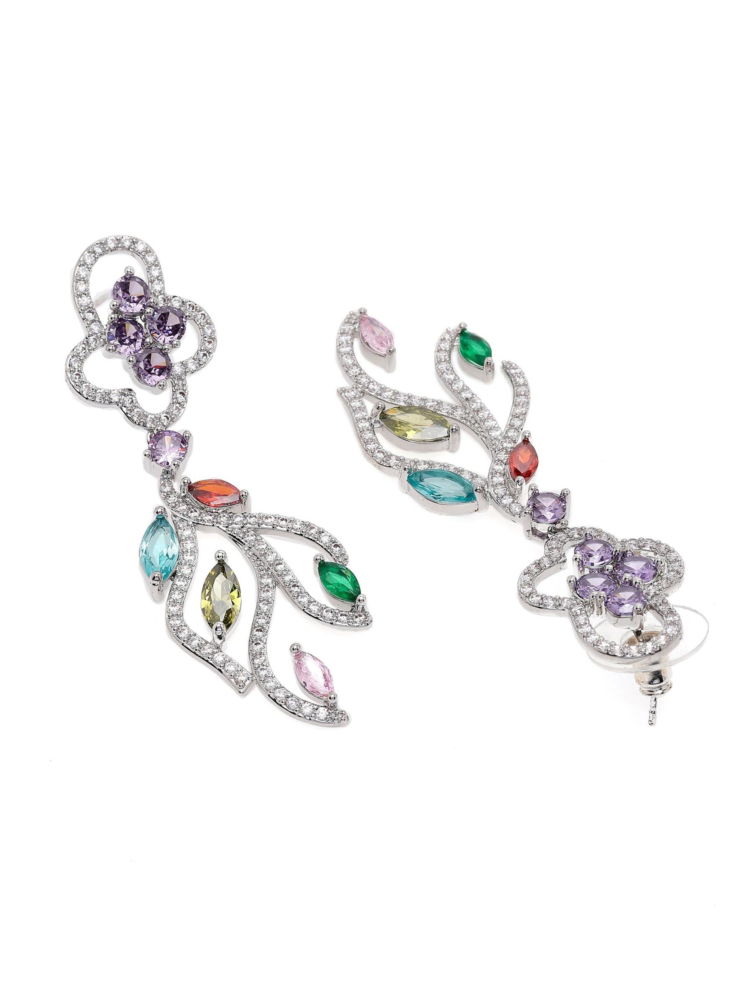 Boucles d'oreilles 'Gabrielaka' AVANT-GARDE PARIS en mélange de couleurs