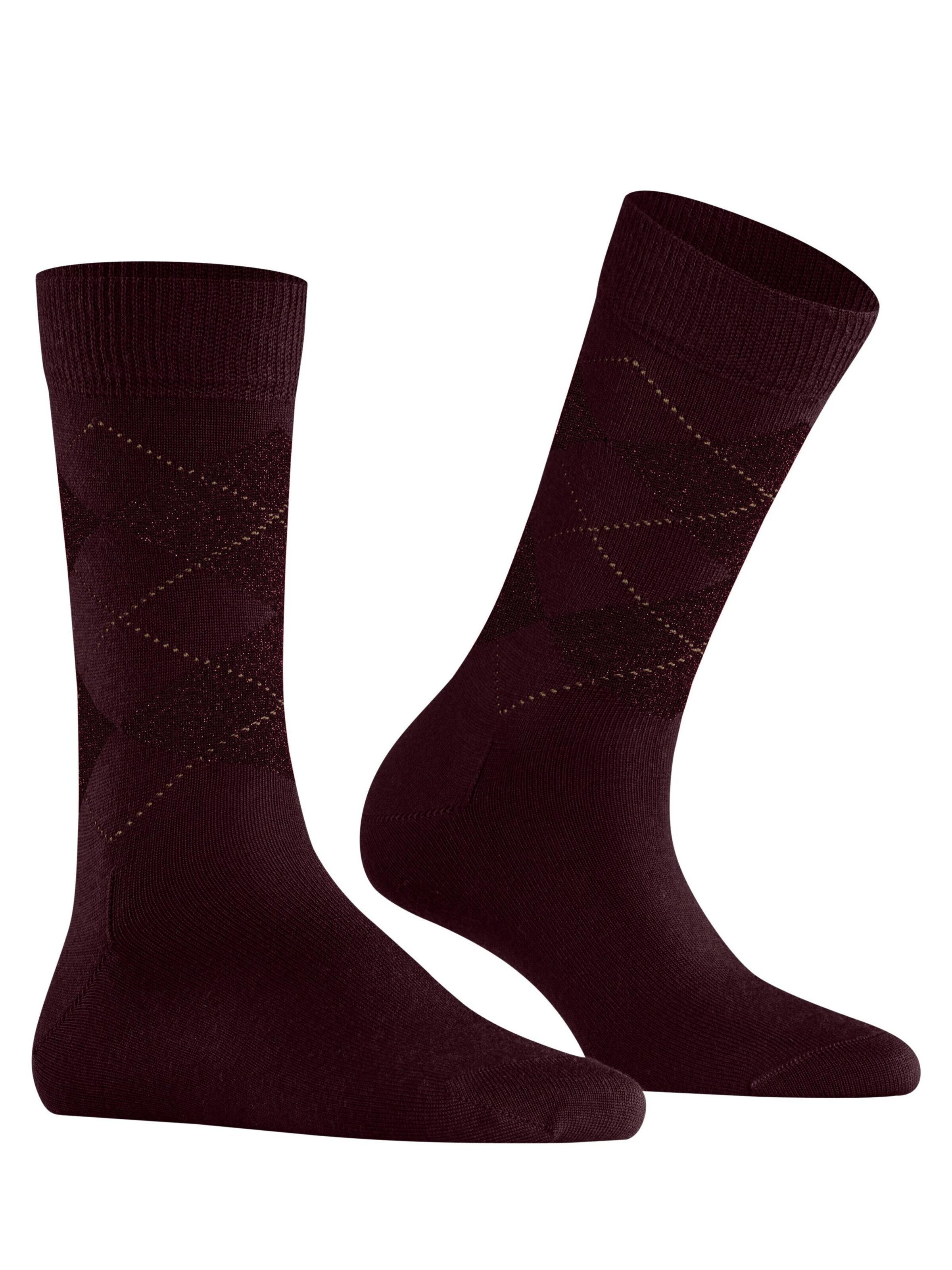 BURLINGTON Socken 'Marylebone Glitter'‌‌‌‌‌‌ in Rot