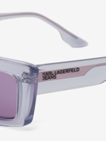 KARL LAGERFELD JEANS Okulary przeciwsłoneczne w kolorze fioletowy