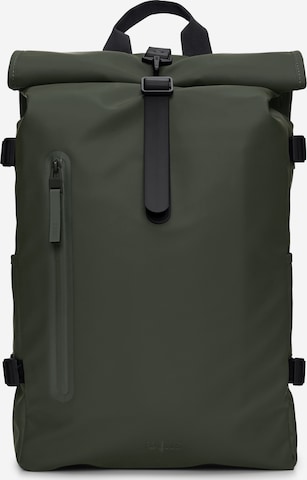 RAINS Backpack in Green: front