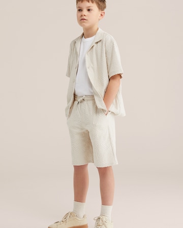WE Fashion Regular fit Skjorta i beige
