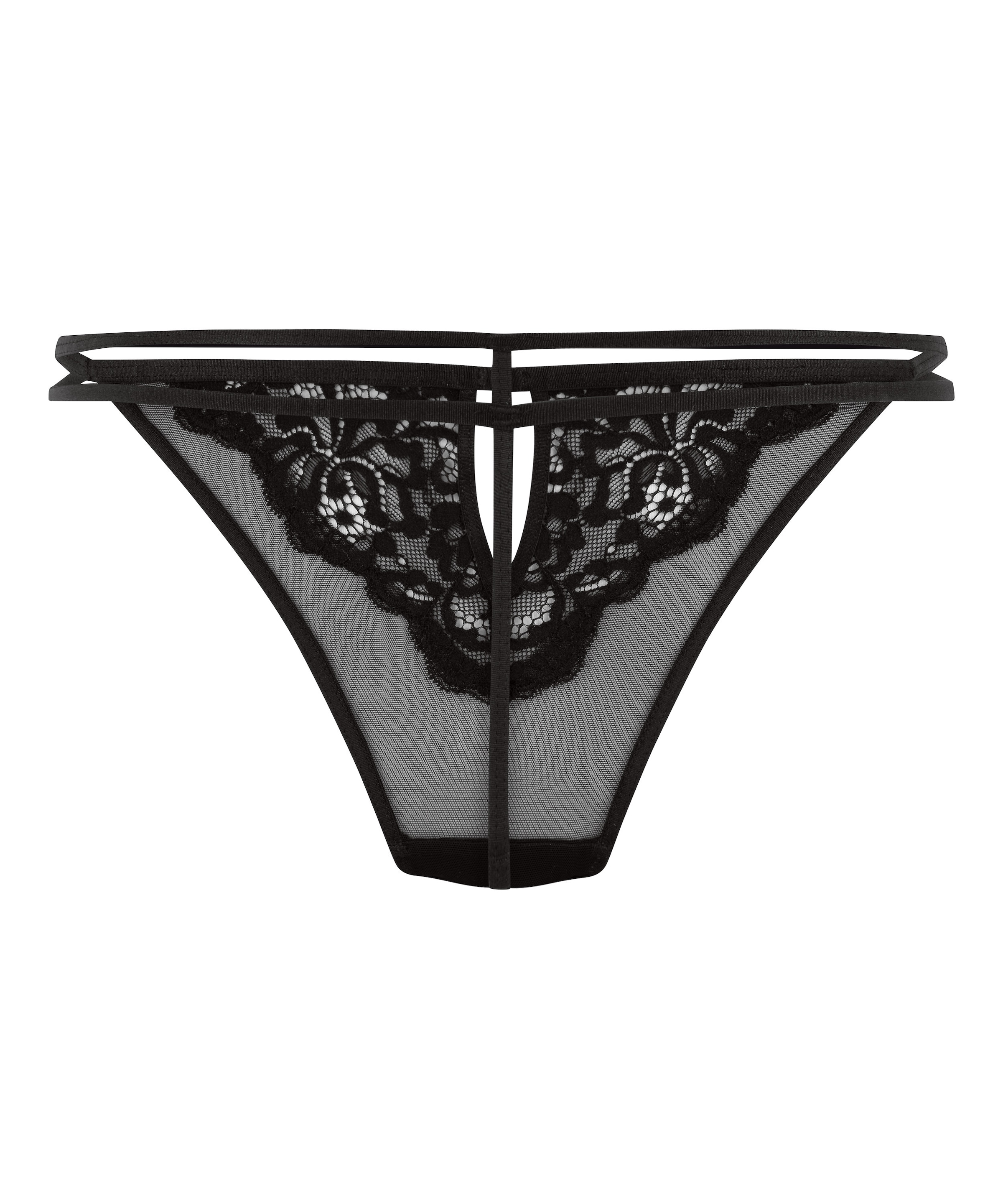 Hunkemöller String in Zwart