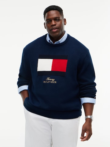 TOMMY HILFIGER Pullover in Blau: Vorderseite