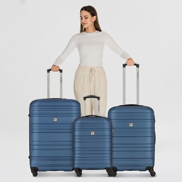 Set di valigie 'Paradise' di CHECK.IN in blu