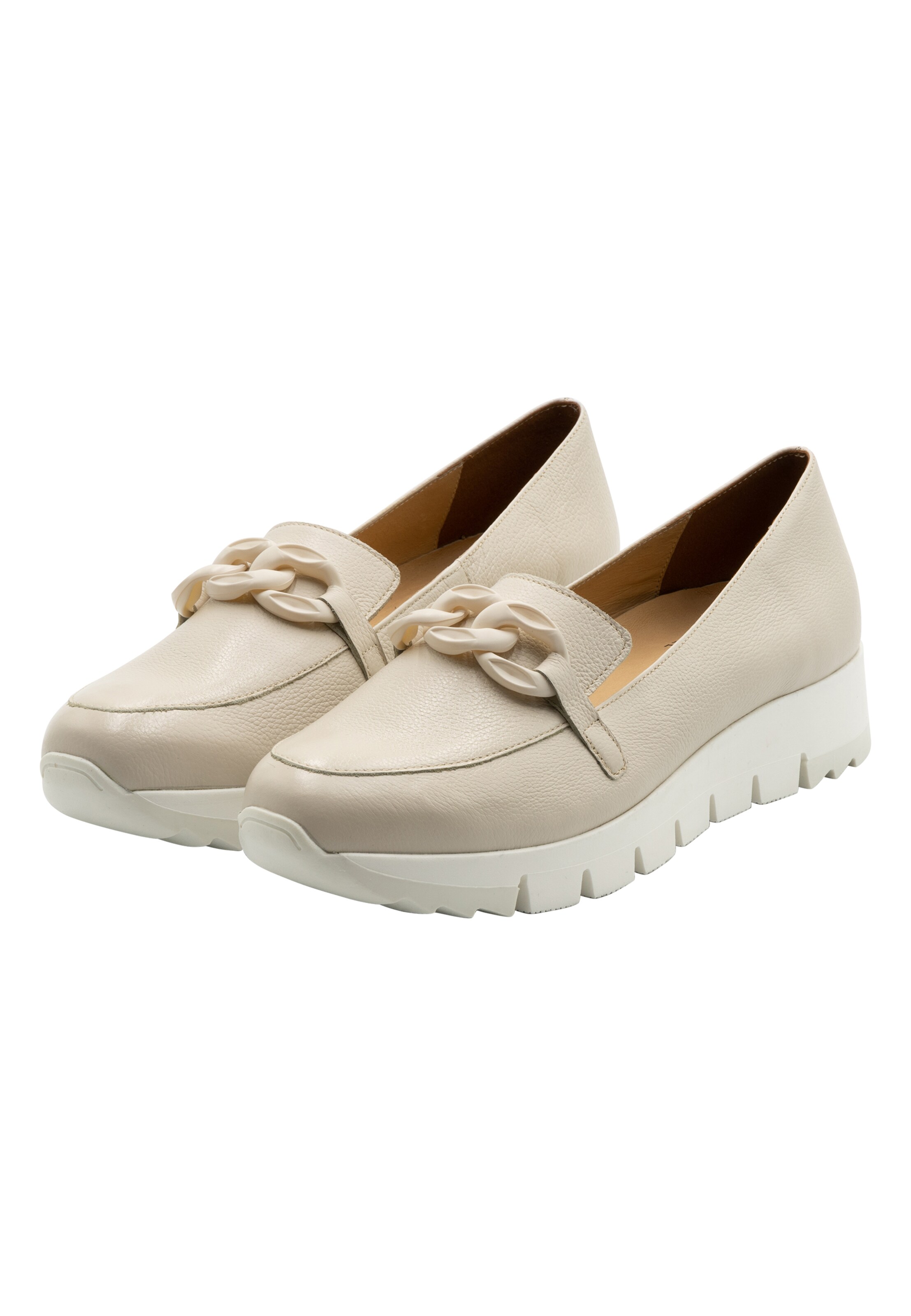 Frauen Halbschuhe usha BLUE LABEL Slipper in Beige - KB19749 Frauen Halbschuhe usha BLUE LABEL Slipper in Beige - KB19749