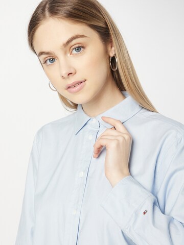 TOMMY HILFIGER Bluse in Blau