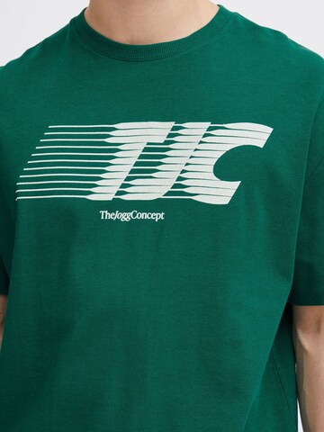 T-Shirt 'Silas' The Jogg Concept en vert