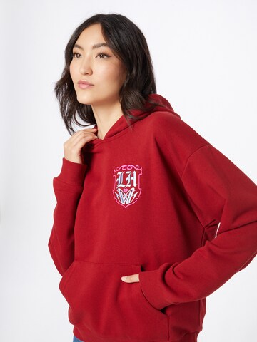 LOCAL HEROES Sweatshirt in Rood