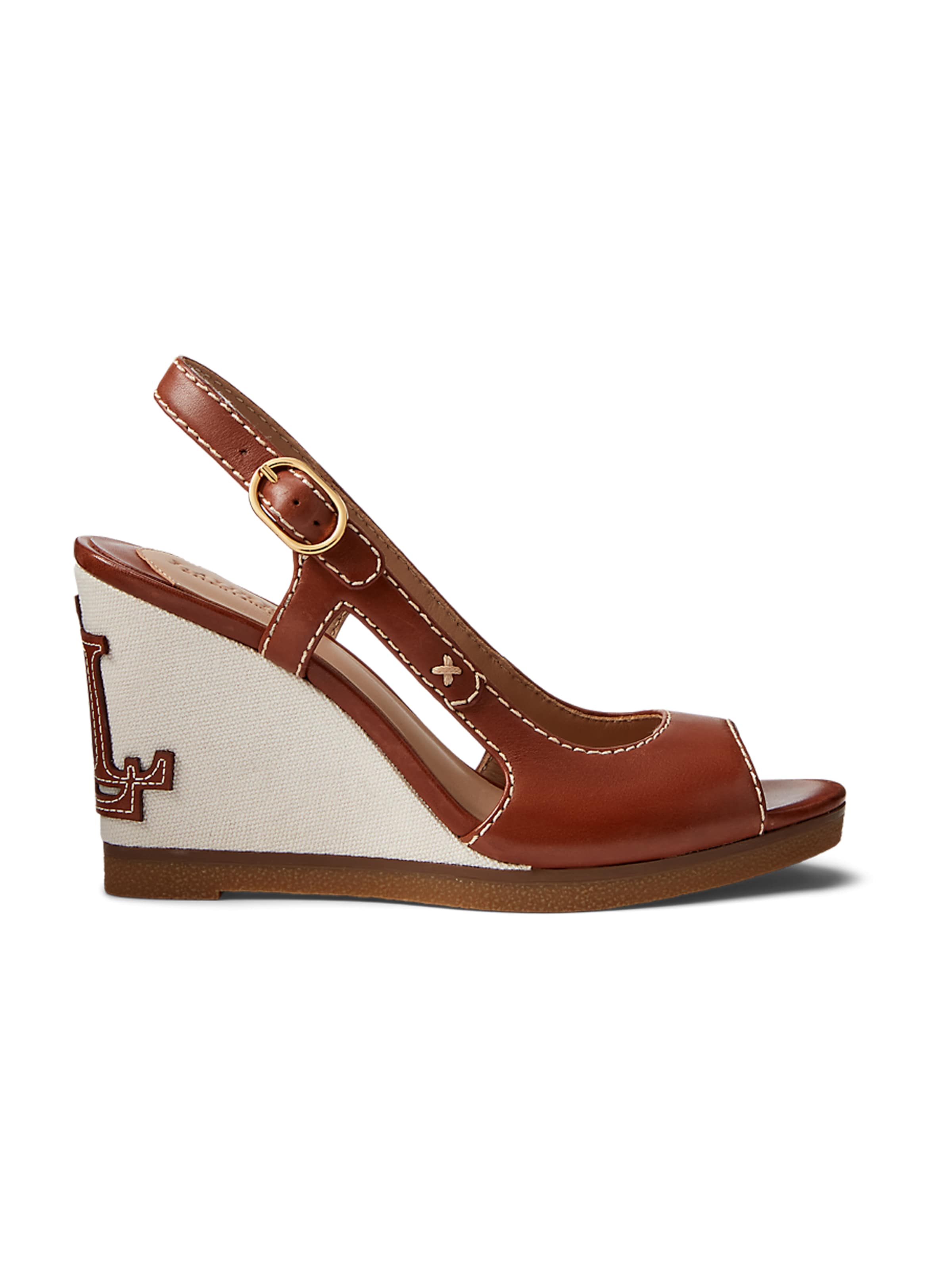 Lauren Ralph Lauren Sandaalit 'RONI' värissä ruskea