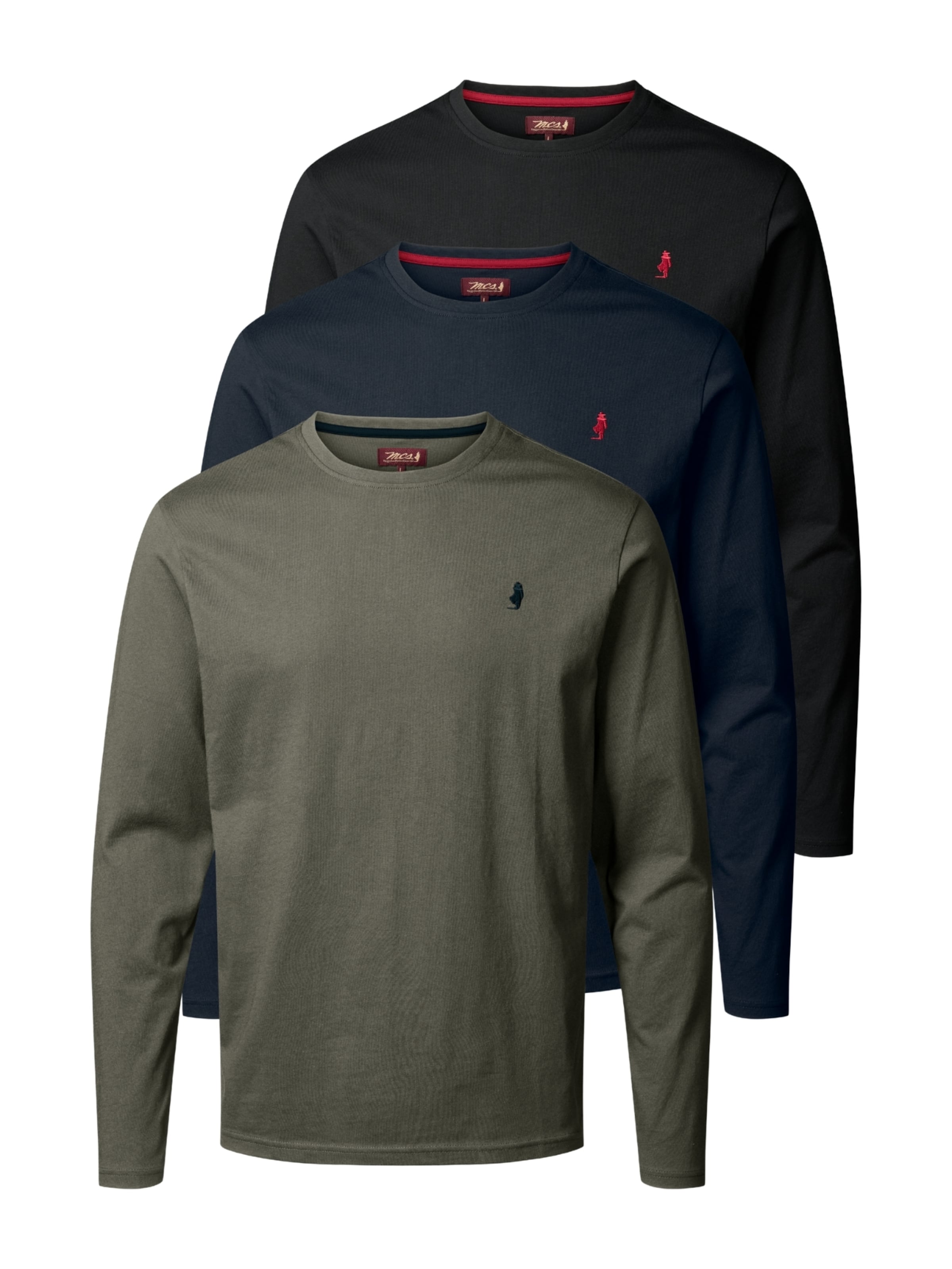 MCS Tričko 'Jack' – modrá: přední strana