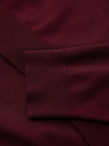 Pull-over 'OM-SWTN-0101' Ombre en rouge