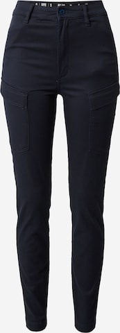 Coupe slim Pantalon cargo 'Kafey ' G-Star RAW en bleu : devant