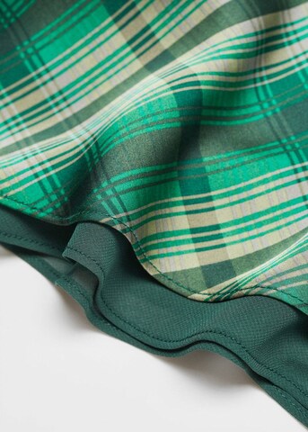 MANGO Skirt 'Scot' in Green