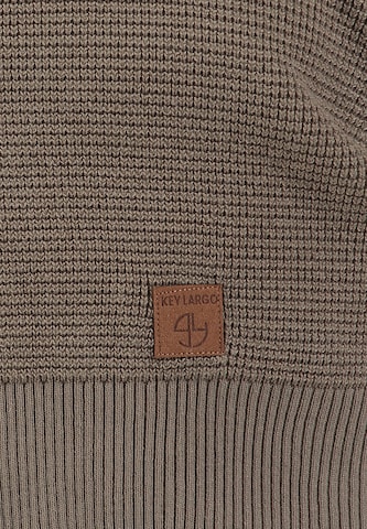 Key Largo Pullover 'Klanfield' i brun