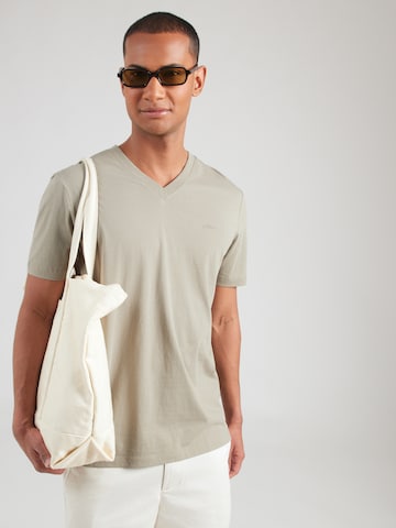 T-Shirt s.Oliver en vert : devant