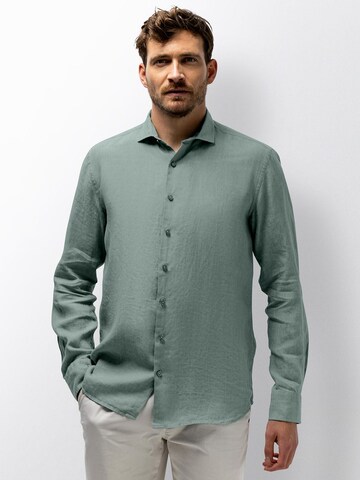 Coupe regular Chemise State of Art en vert