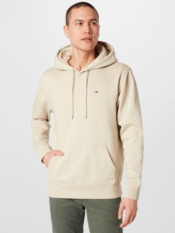 TOMMY HILFIGER Regular Fit Sweatshirt in Beige: Vorderseite