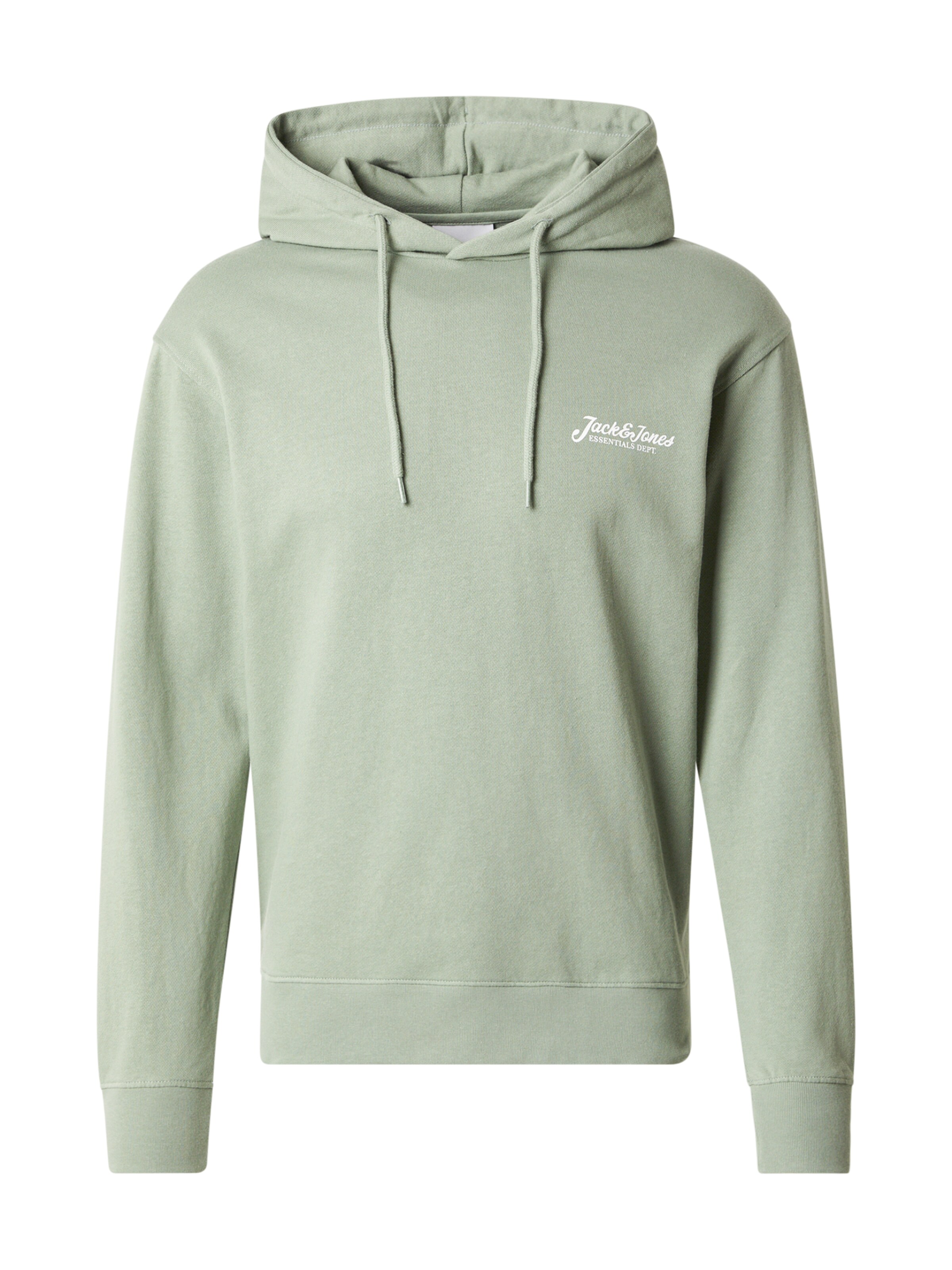 JACK & JONES Sweatshirt 'JJBeau' i grøn: forside