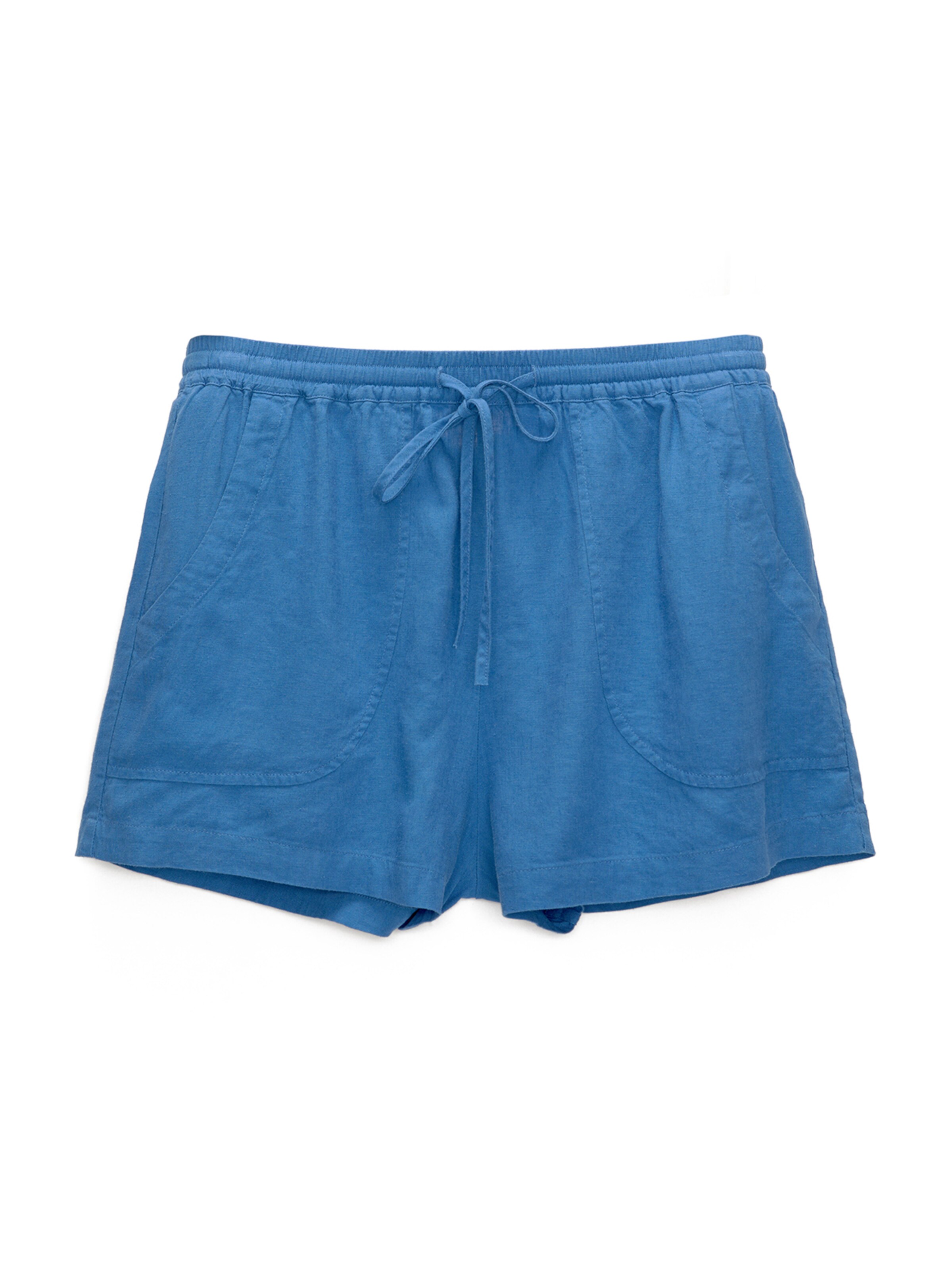 Pull&Bear Loose fit Pants in Blue: front