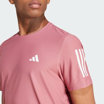 ADIDAS PERFORMANCE Functioneel shirt 'Own The Run' in Roze