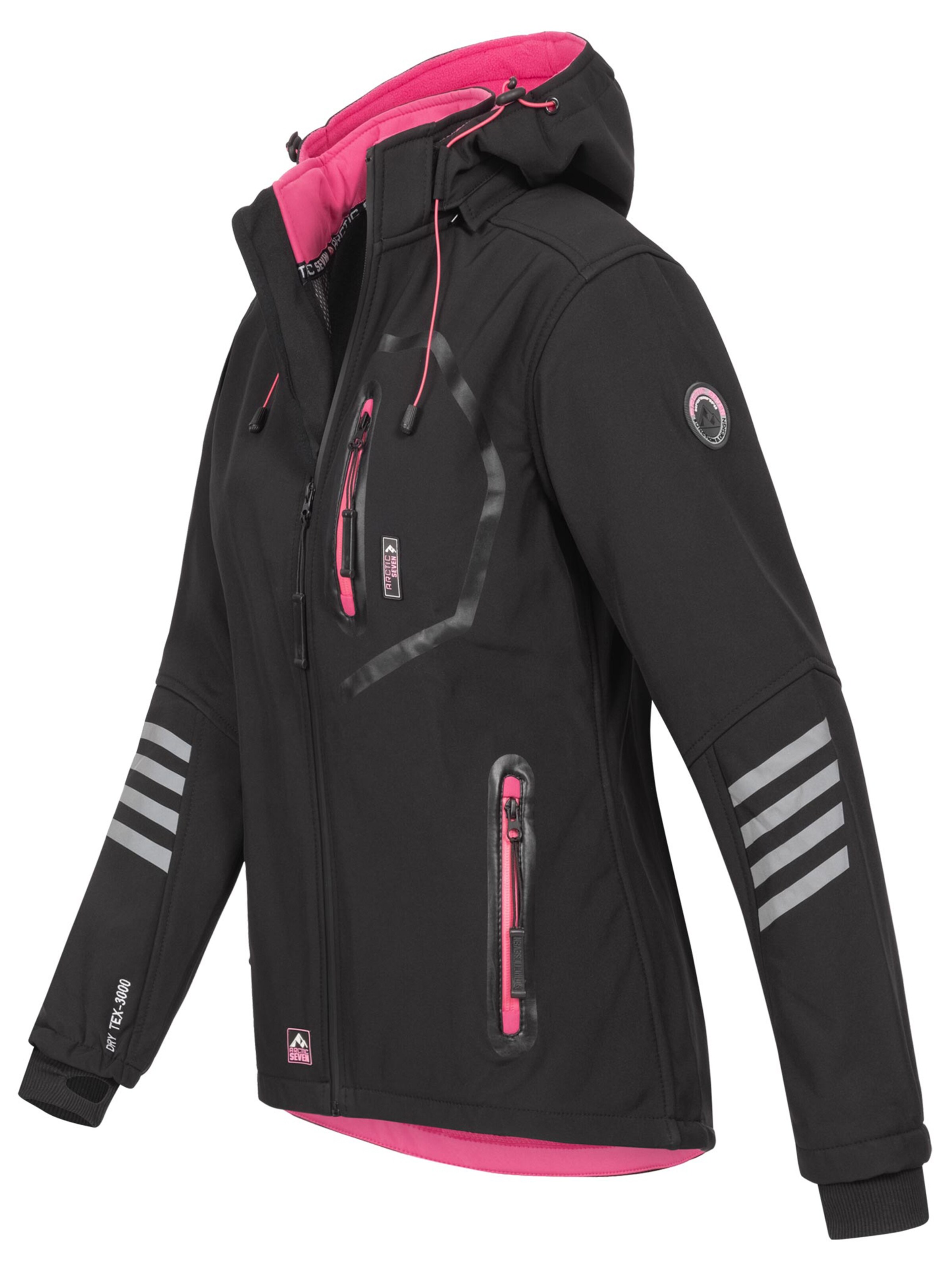Arctic Seven Funktionsjacke in Schwarz