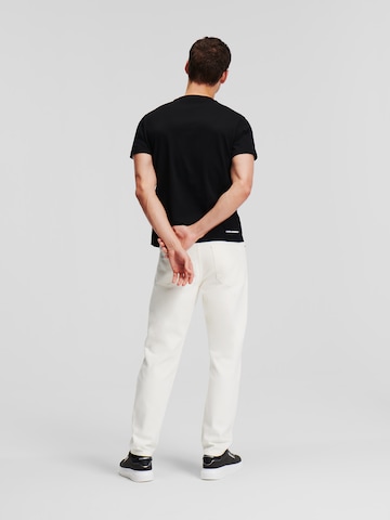 Karl Lagerfeld Tapered Jeans in Weiß