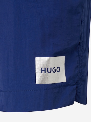 HUGO Badshorts 'DOMINICA' i blå