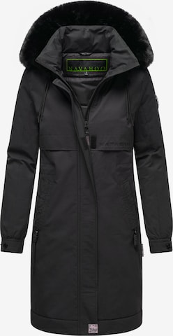 Manteau mi-saison 'Kaltwetterretter' NAVAHOO en noir : devant