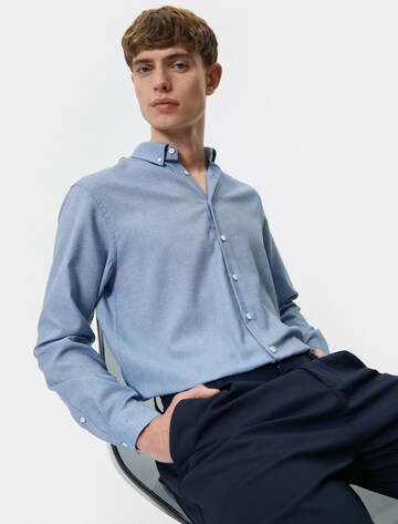 Koton Regular fit Button Up Shirt in Blue