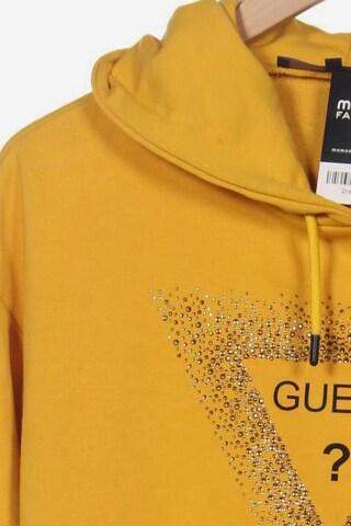 GUESS Sweatshirt & Zip-Up Hoodie in XL in Yellow