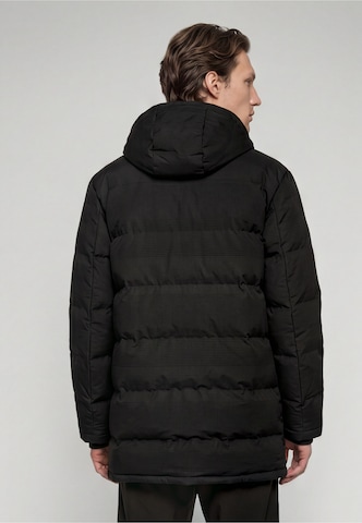 INDICODE JEANS Parka 'Dalmano' in Schwarz