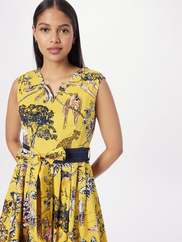 Blutsgeschwister Shirt Dress 'Souvenir Avec Plaisir' in Yellow