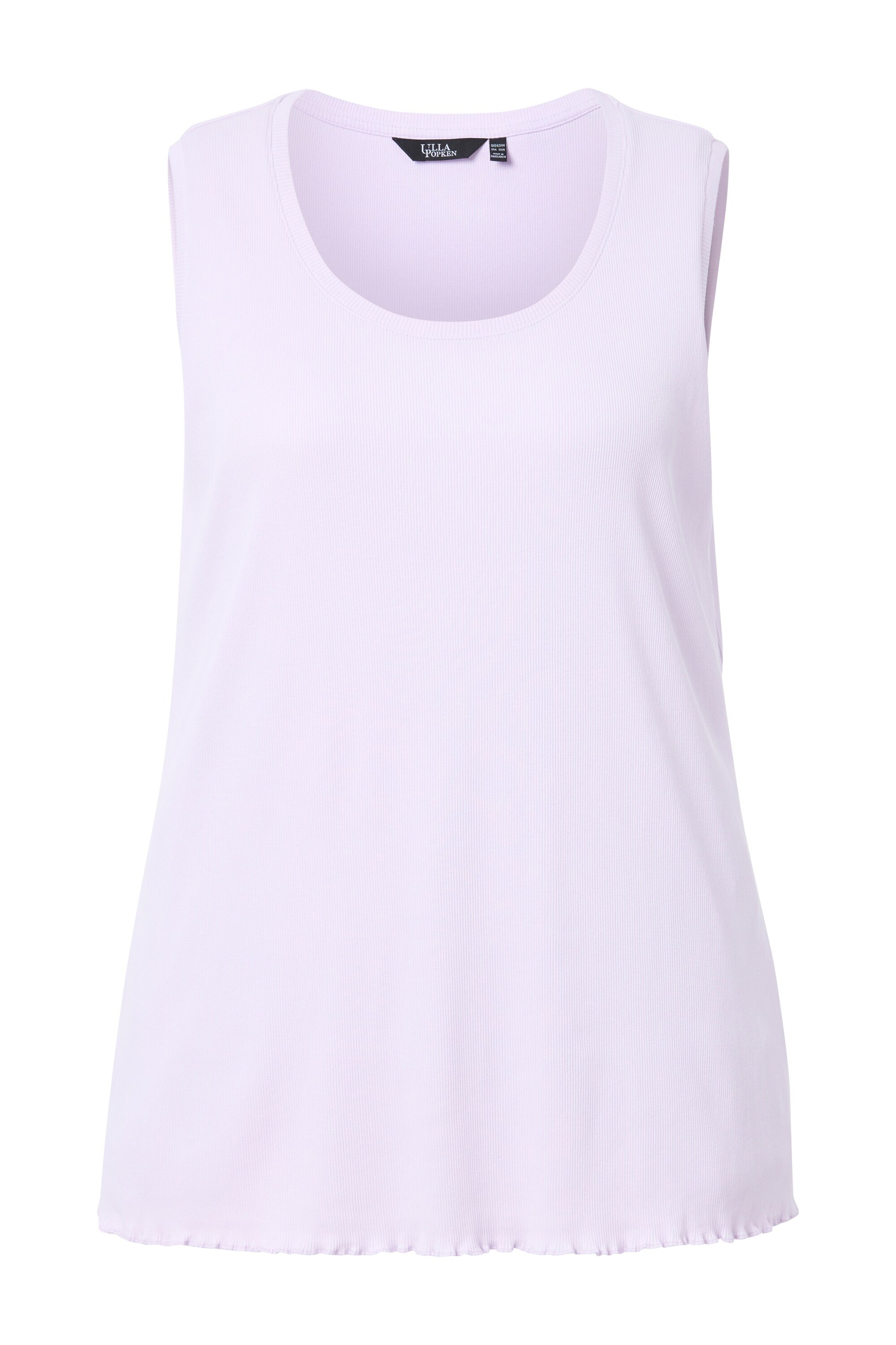 Ulla Popken Gebreide top in Lila: voorkant