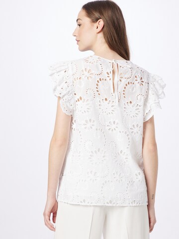 BOSS Black - Blusa 'Lembra' en blanco