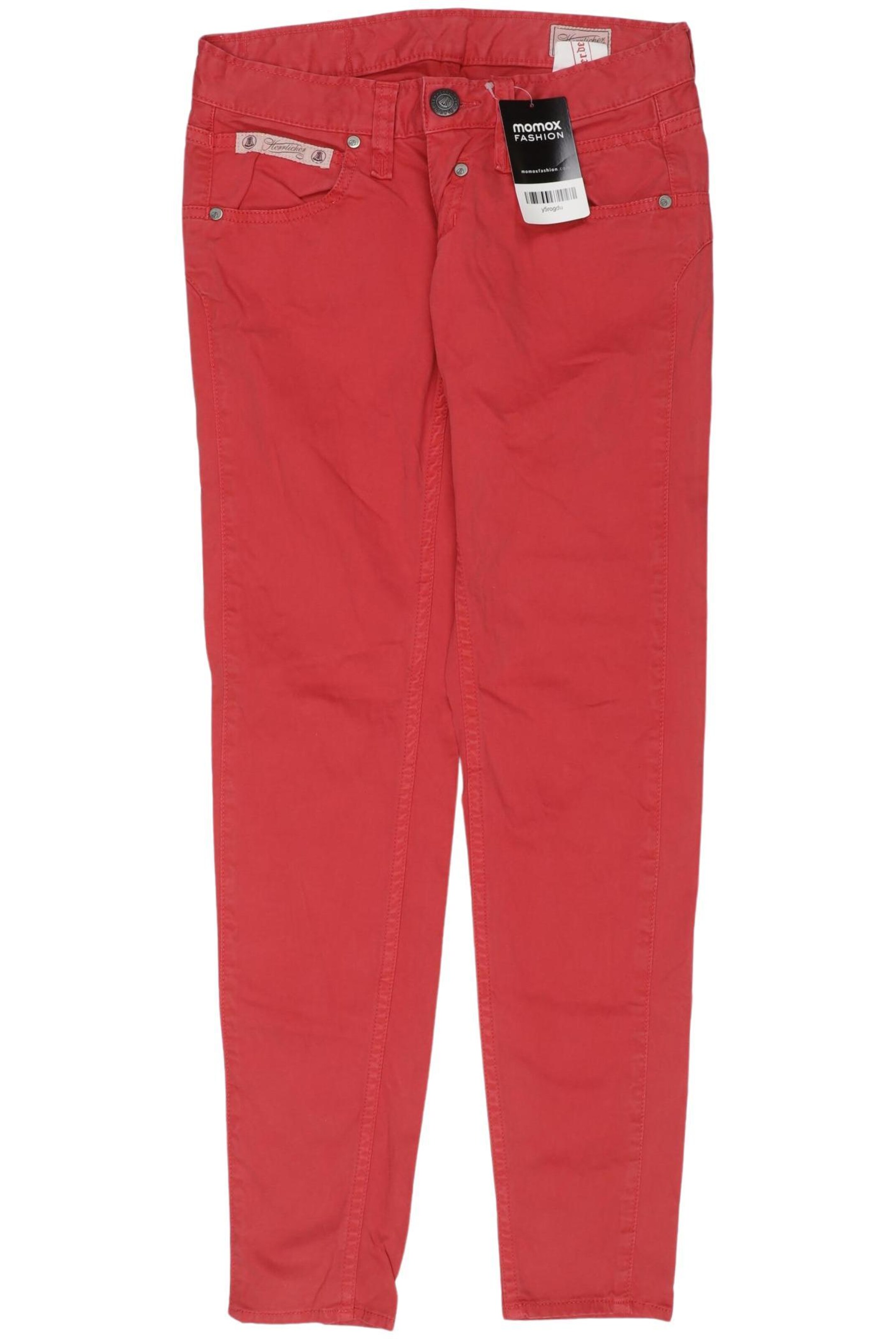 Herrlicher Pants in XS in Red: front